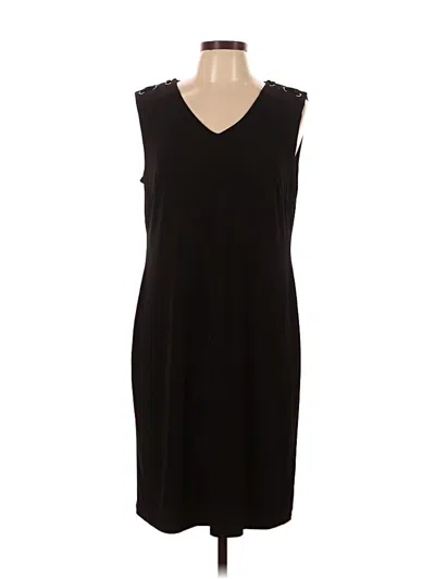 Pre-owned Jm Collection Casual Dress In Black