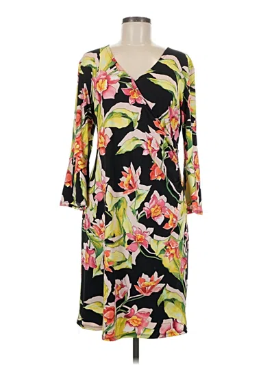 Pre-owned Jm Collection Casual Dress In Black