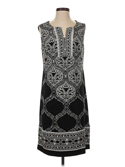 Pre-owned Jm Collection Casual Dress In Black