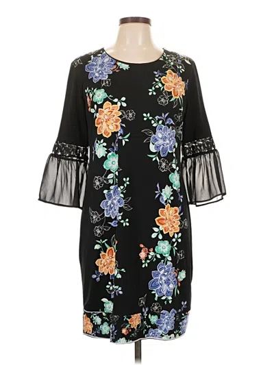 Pre-owned Jm Collection Casual Dress In Black