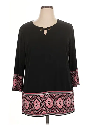 Pre-owned Jm Collection Casual Dress In Black