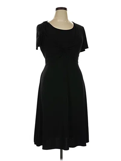 Pre-owned Jm Collection Casual Dress In Black