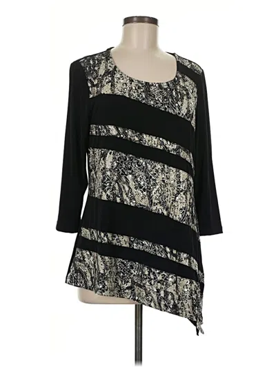 Pre-owned Jm Collection Casual Dress In Black