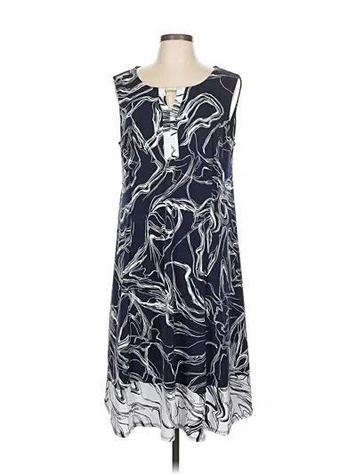 Pre-owned Jm Collection Casual Dress In Blue