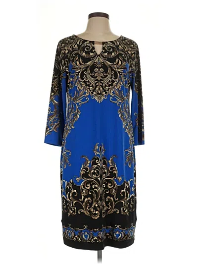 Pre-owned Jm Collection Casual Dress In Blue