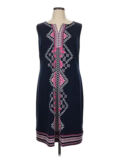 Pre-owned Jm Collection Casual Dress In Blue