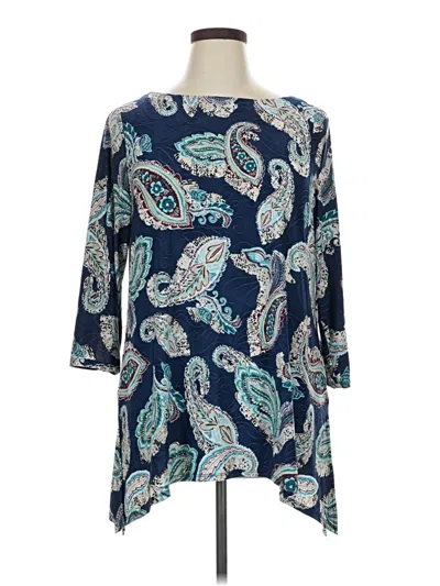 Pre-owned Jm Collection Casual Dress In Blue