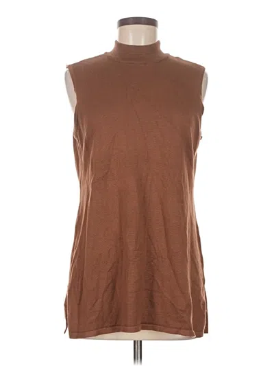 Pre-owned Jm Collection Casual Dress In Brown