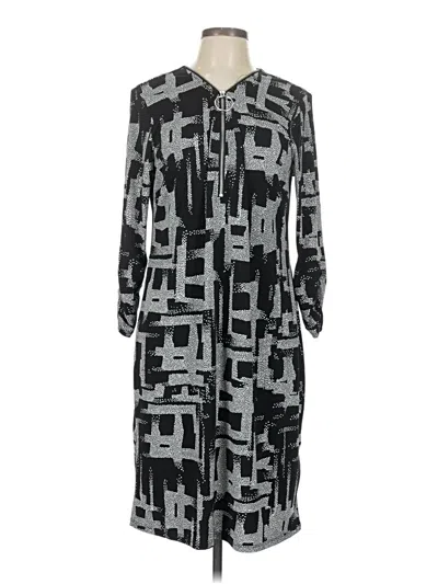 Pre-owned Jm Collection Casual Dress In Gray