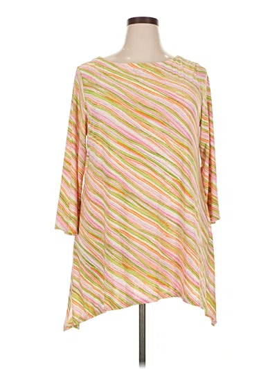 Pre-owned Jm Collection Casual Dress In Tan