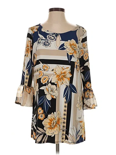Pre-owned Jm Collection Casual Dress In Tan