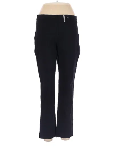 Pre-owned Jm Collection Casual Pants In Black
