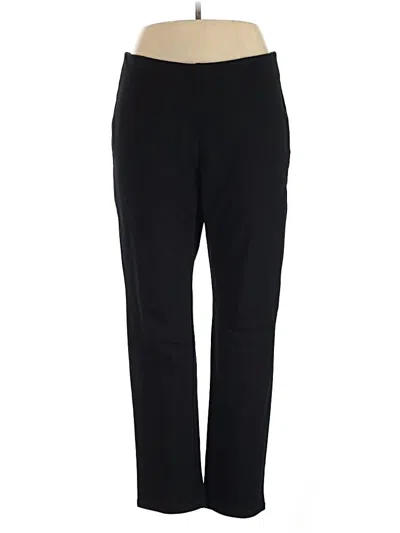 Pre-owned Jm Collection Casual Pants In Black