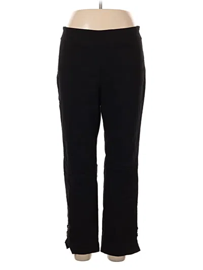 Pre-owned Jm Collection Casual Pants In Black