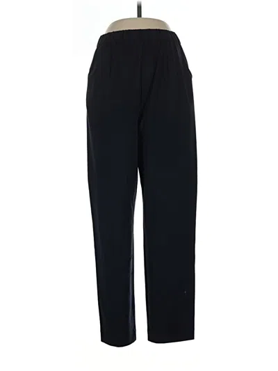 Pre-owned Jm Collection Casual Pants In Black