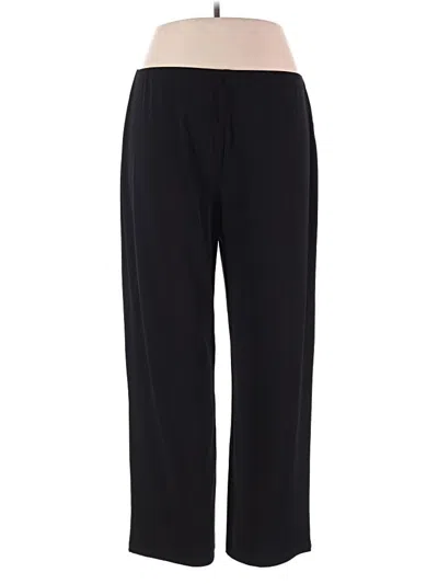 Pre-owned Jm Collection Casual Pants In Black