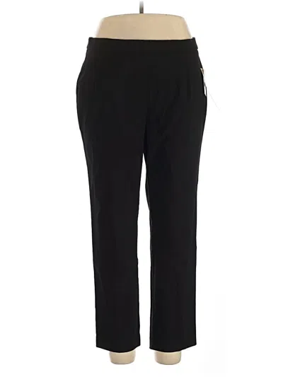Jm Collection Casual Pants In Black