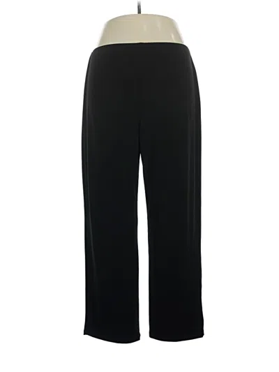Pre-owned Jm Collection Casual Pants In Black