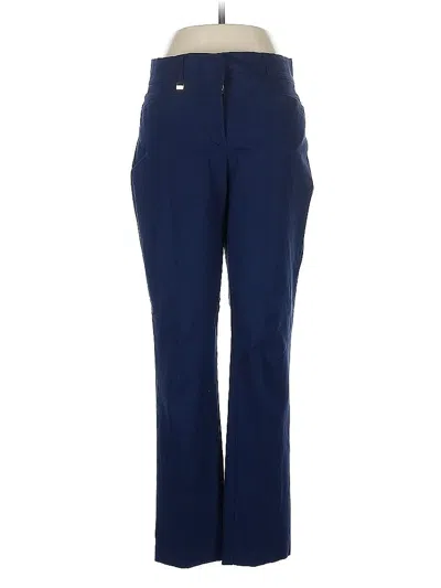 Pre-owned Jm Collection Casual Pants In Blue