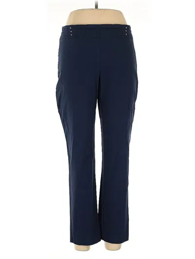 Pre-owned Jm Collection Casual Pants In Blue