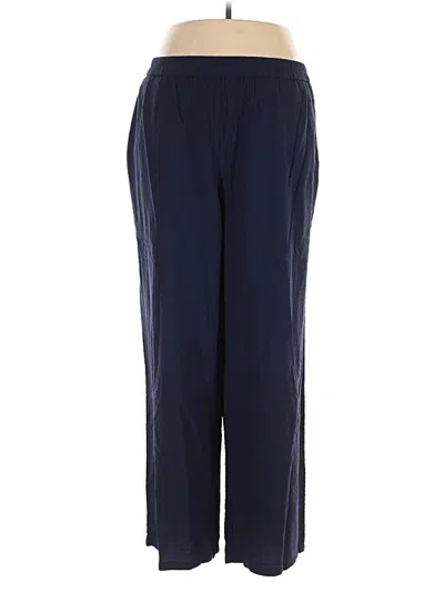Pre-owned Jm Collection Casual Pants In Blue