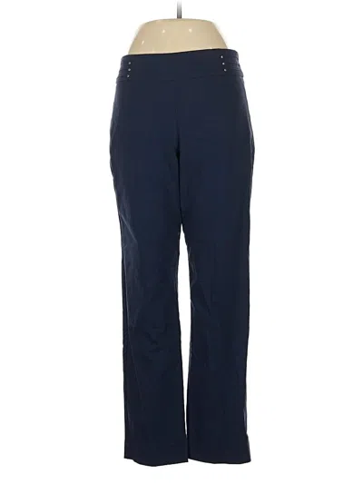 Pre-owned Jm Collection Casual Pants In Blue