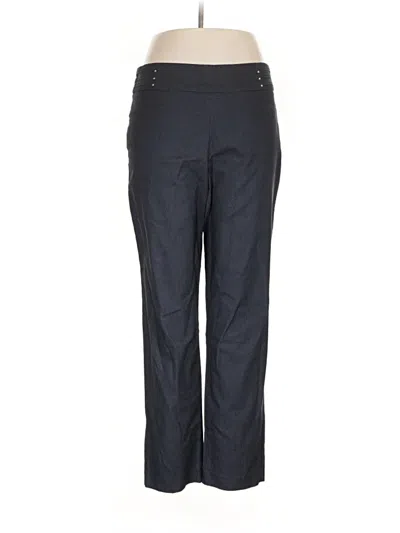 Pre-owned Jm Collection Casual Pants In Blue