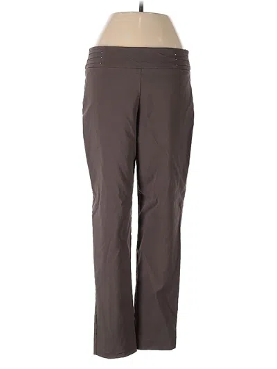 Pre-owned Jm Collection Casual Pants In Brown