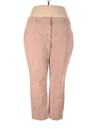 Pre-owned Jm Collection Casual Pants In Brown
