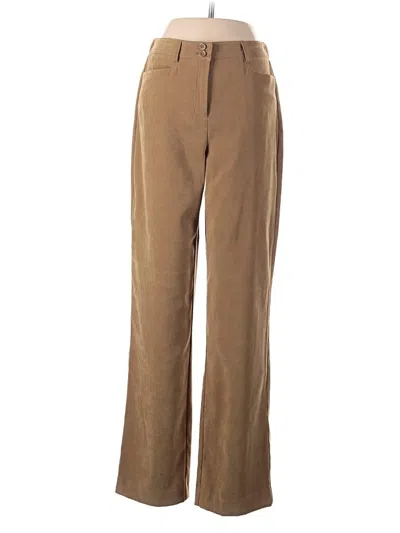 Pre-owned Jm Collection Casual Pants In Brown