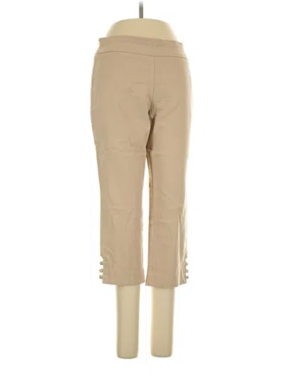 Pre-owned Jm Collection Casual Pants In Brown