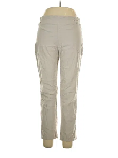 Pre-owned Jm Collection Casual Pants In Gray