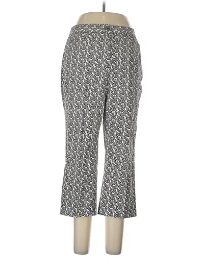 Pre-owned Jm Collection Casual Pants In Gray