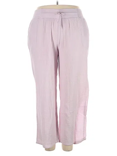 Pre-owned Jm Collection Casual Pants In Pink