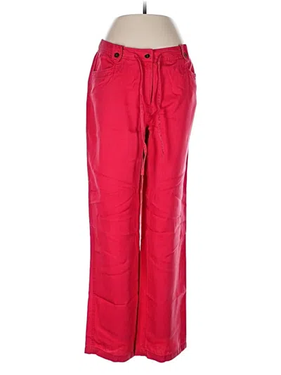 Pre-owned Jm Collection Casual Pants In Red
