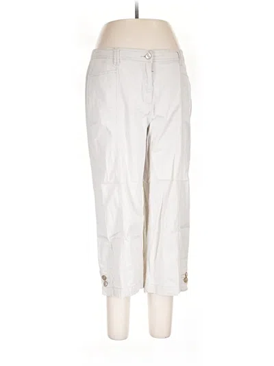Pre-owned Jm Collection Casual Pants In Silver