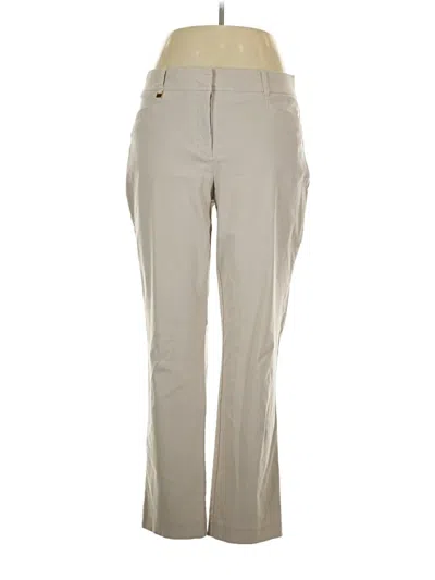 Pre-owned Jm Collection Casual Pants In Tan