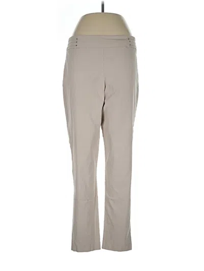 Pre-owned Jm Collection Casual Pants In Tan