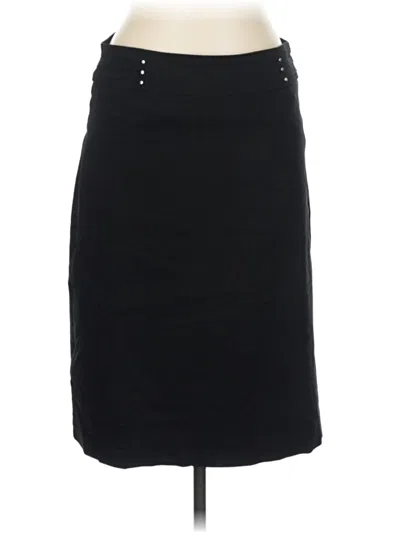 Pre-owned Jm Collection Casual Skirt In Black