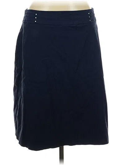 Pre-owned Jm Collection Casual Skirt In Blue