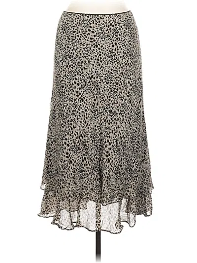 Pre-owned Jm Collection Casual Skirt In Silver