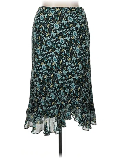 Pre-owned Jm Collection Casual Skirt In Teal