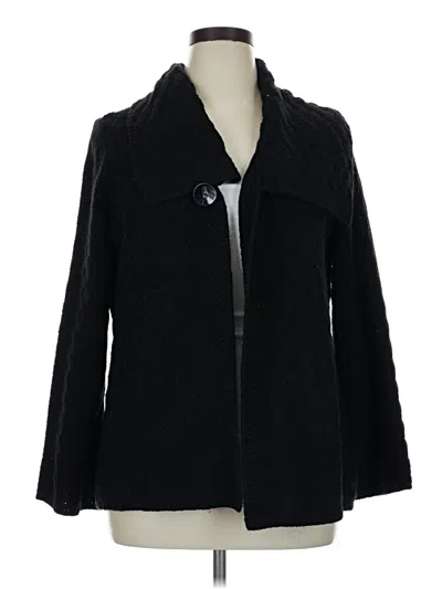 Pre-owned Jm Collection Coat In Black