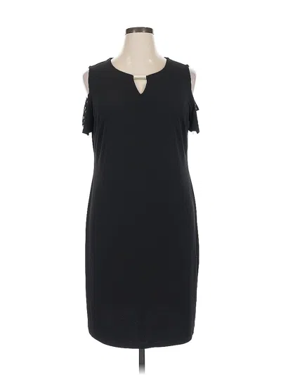 Pre-owned Jm Collection Cocktail Dress In Black