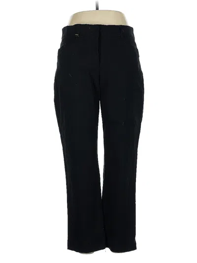 Pre-owned Jm Collection Dress Pants In Black
