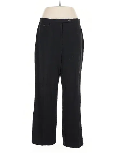 Pre-owned Jm Collection Dress Pants In Black