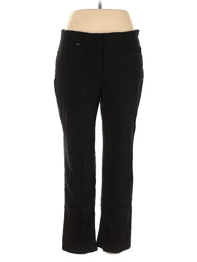 Pre-owned Jm Collection Dress Pants In Black