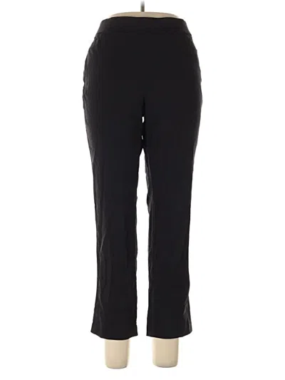 Pre-owned Jm Collection Dress Pants In Black