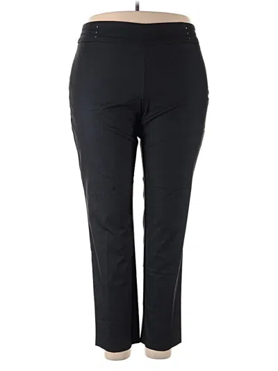 Pre-owned Jm Collection Dress Pants In Black