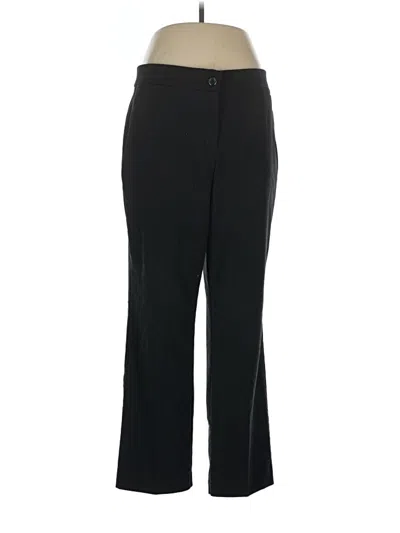 Pre-owned Jm Collection Dress Pants In Black